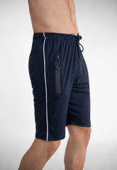 Linecut Shorts - Navy