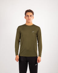 Full Sleeves Tee - Olive Green