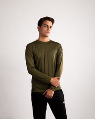 Full Sleeves Tee - Olive Green