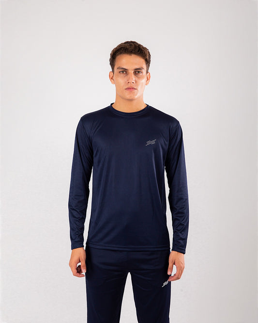 Full Sleeves Tee - Navy Blue