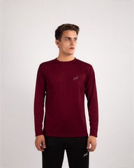 Full Sleeves Tee - Maroon