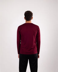 Full Sleeves Tee - Maroon